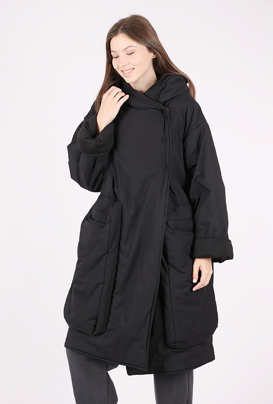 Zilberman Zilber Long Duvet Puffer, Black 