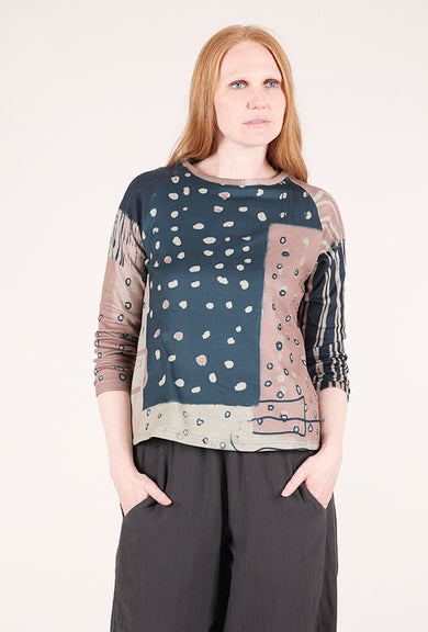 3 Potato Plush Swing Crew, Mauve/Charcoal 