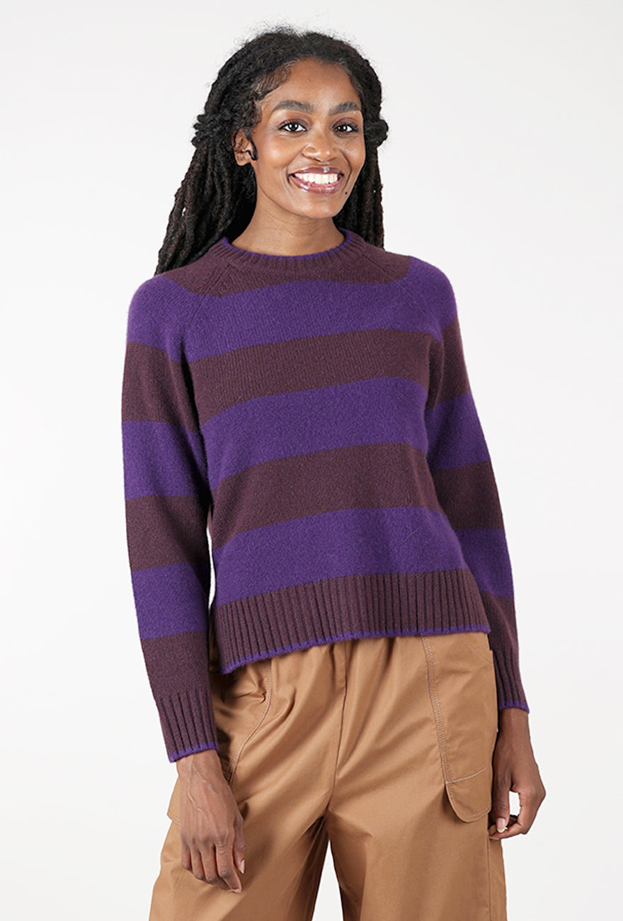 Mendocino Pullover, Plum/Grape