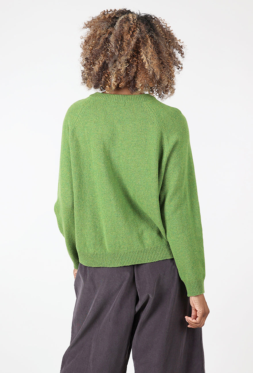 Bibico Lottie Cardie, Moss Green 