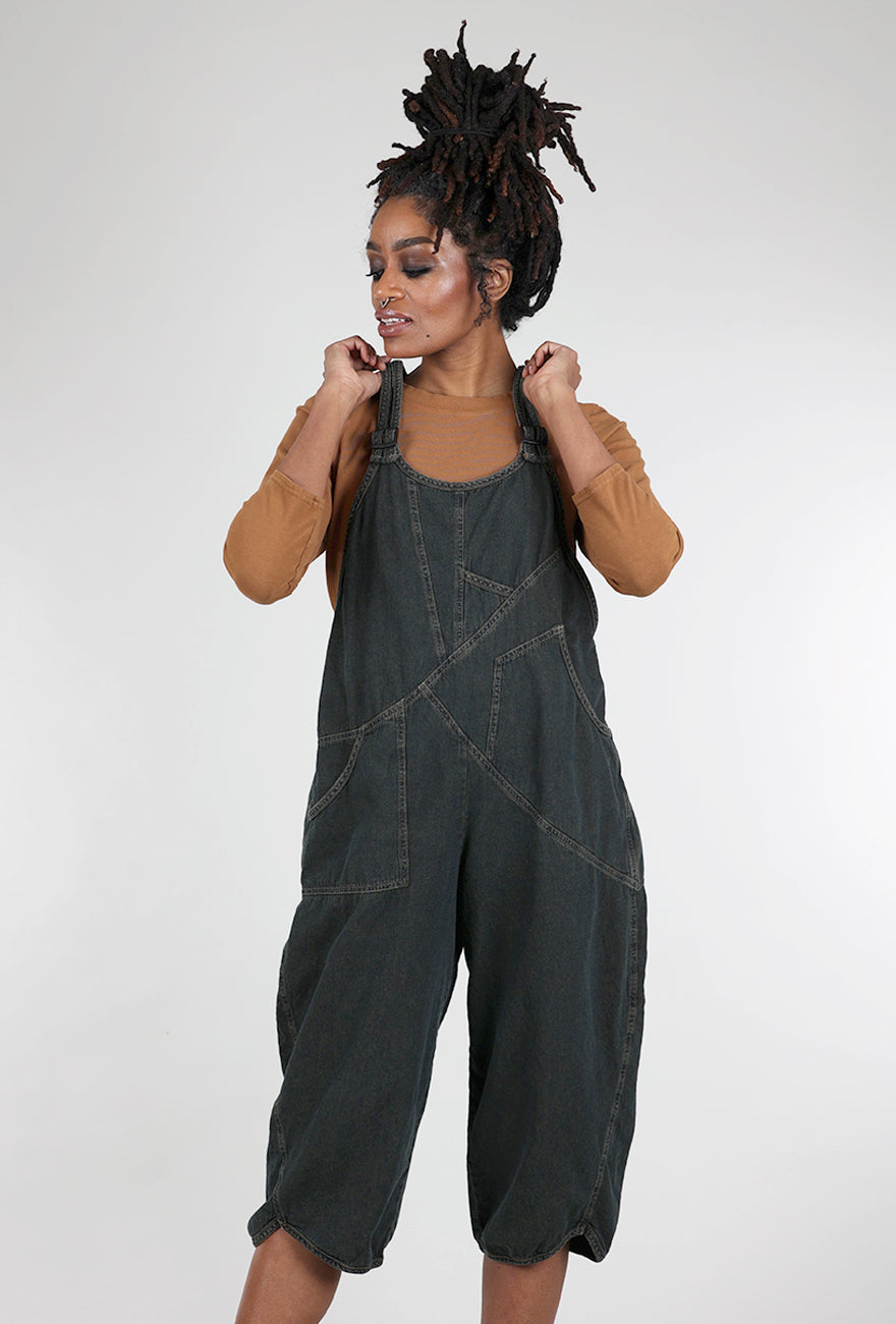 Cynthia Ashby Turpin Denim Overalls, Copper Wash 