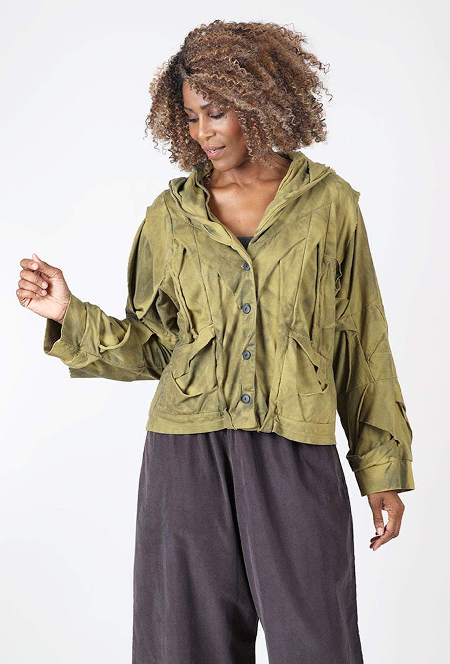 Cynthia Ashby Rosette Jacket, Verdant 