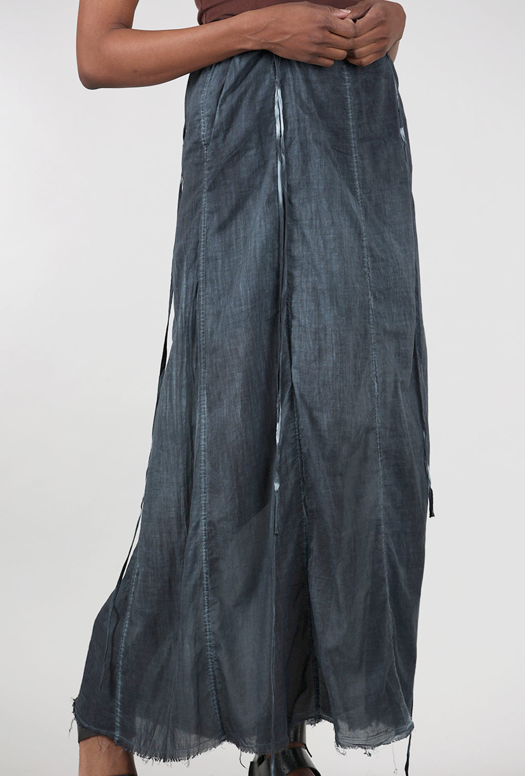 Studio B3 Shea Maxi Skirt, Denim Old Dye 