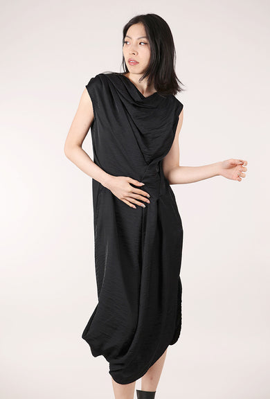 FishFash Seashell Dress, Black 