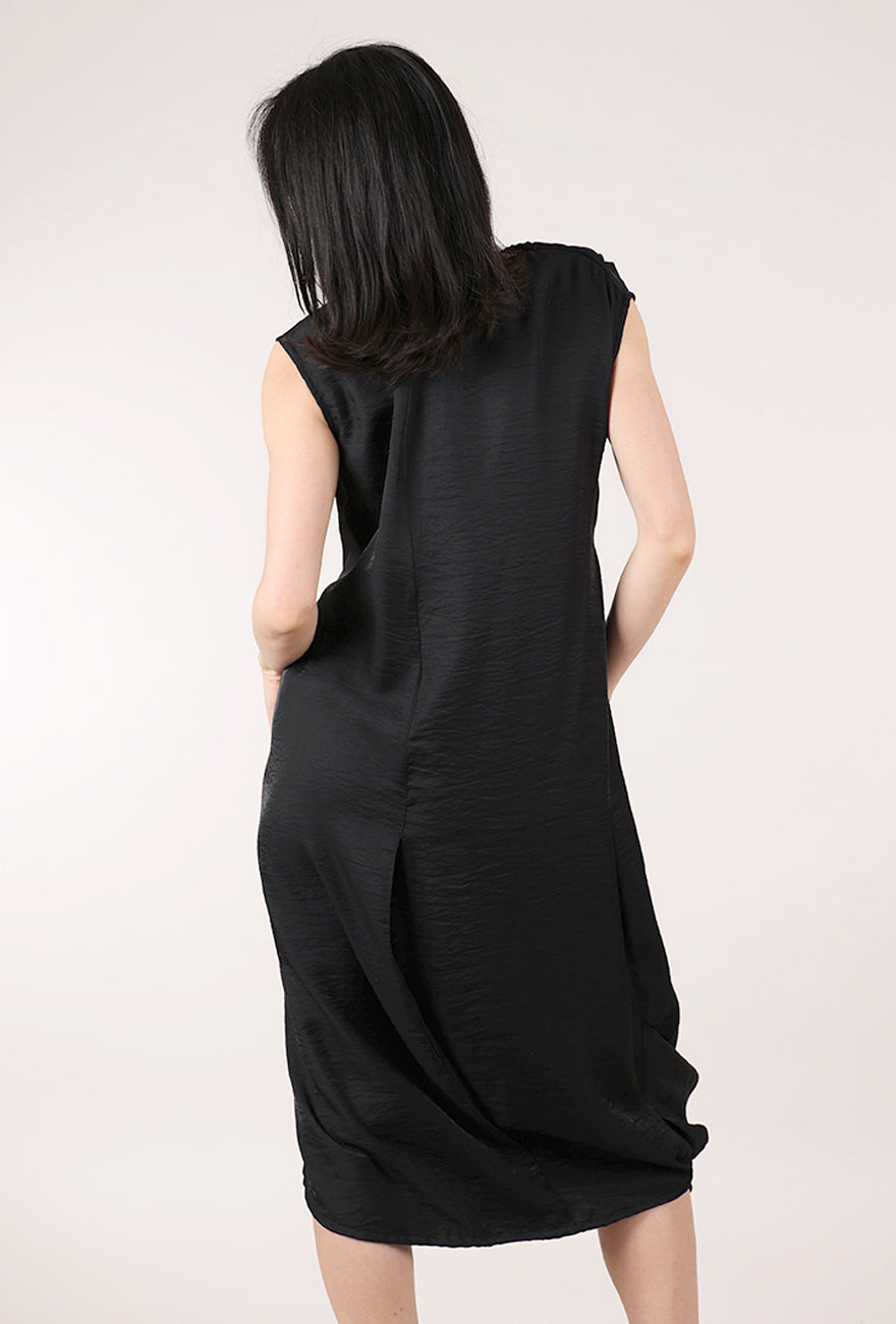 FishFash Seashell Dress, Black 