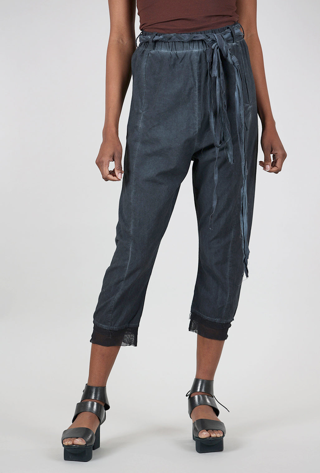 Studio B3 Osti Mesh-Trim Pant, Denim Old Dye 