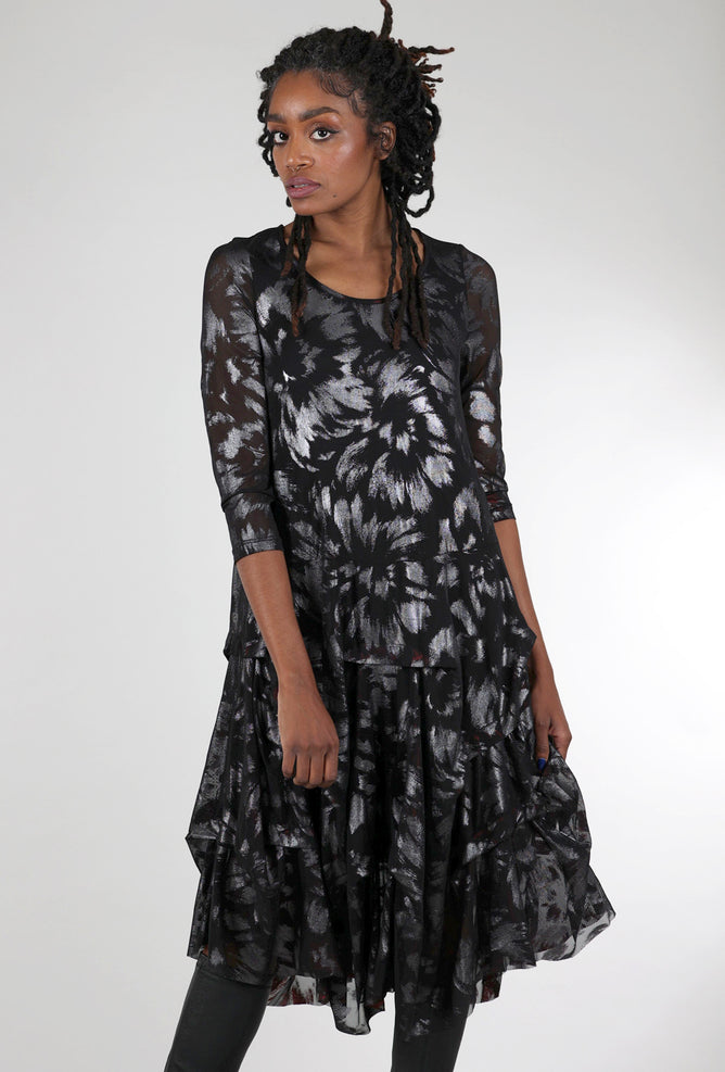 Kozan Miranda Dress, Black/Ice 