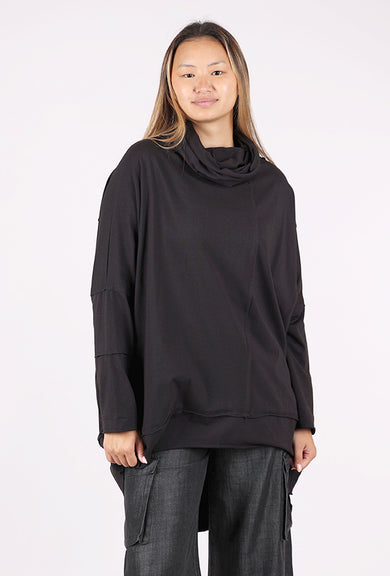 Zilberman Janet Jersey Tunic, Black 