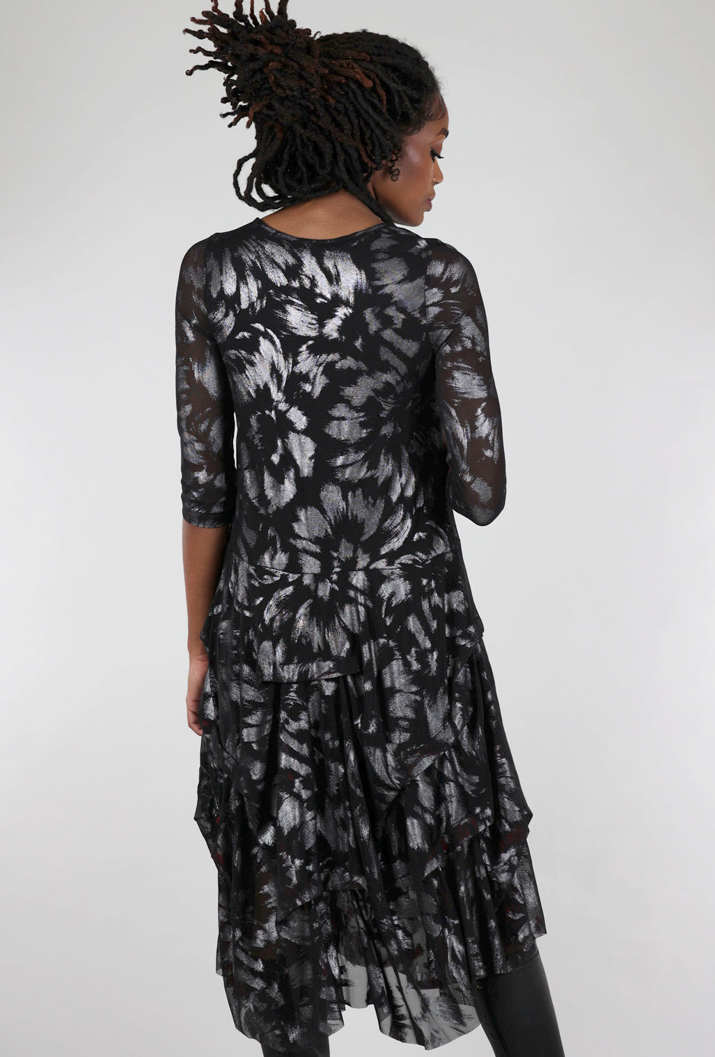 Kozan Miranda Dress, Black/Ice 