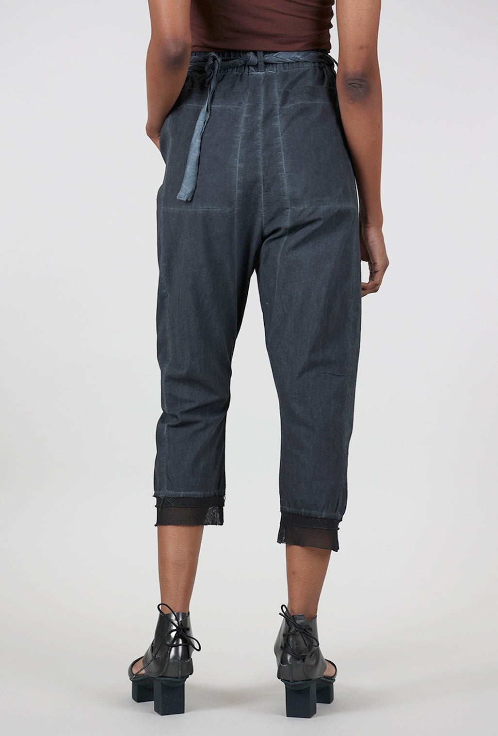 Studio B3 Osti Mesh-Trim Pant, Denim Old Dye 