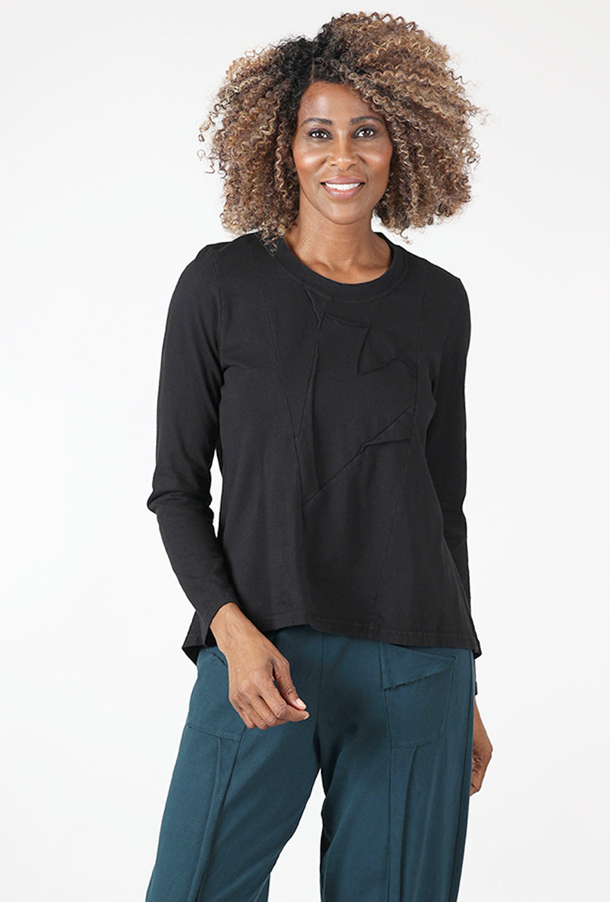 Cynthia Ashby Fond Top, Black 