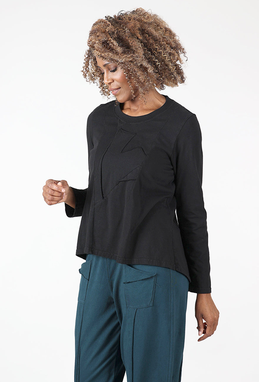 Cynthia Ashby Fond Top, Black 