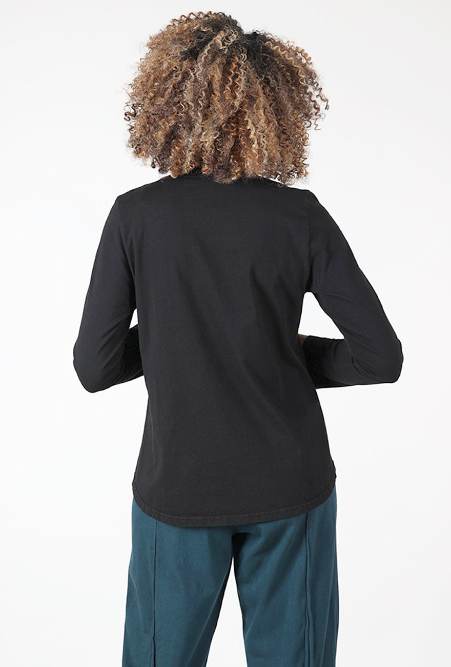 Cynthia Ashby Fond Top, Black 