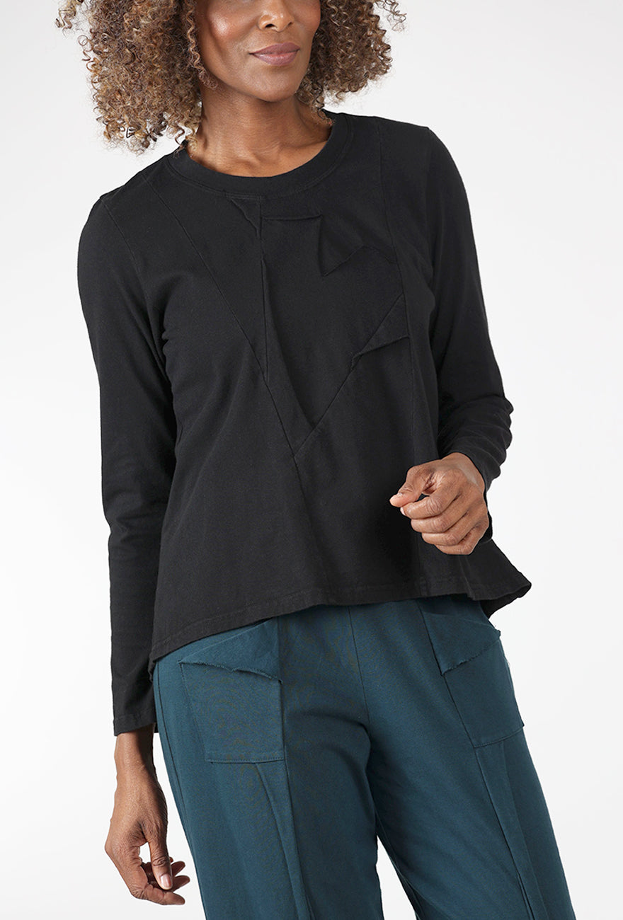Cynthia Ashby Fond Top, Black 