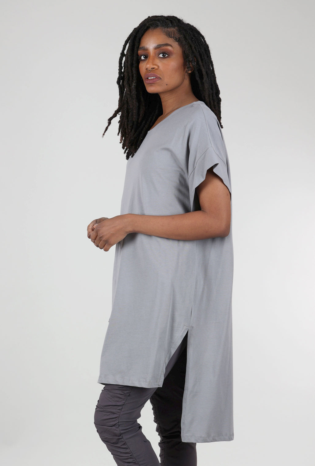 Lotus Eaters Katia Tunic, Dark Gray 