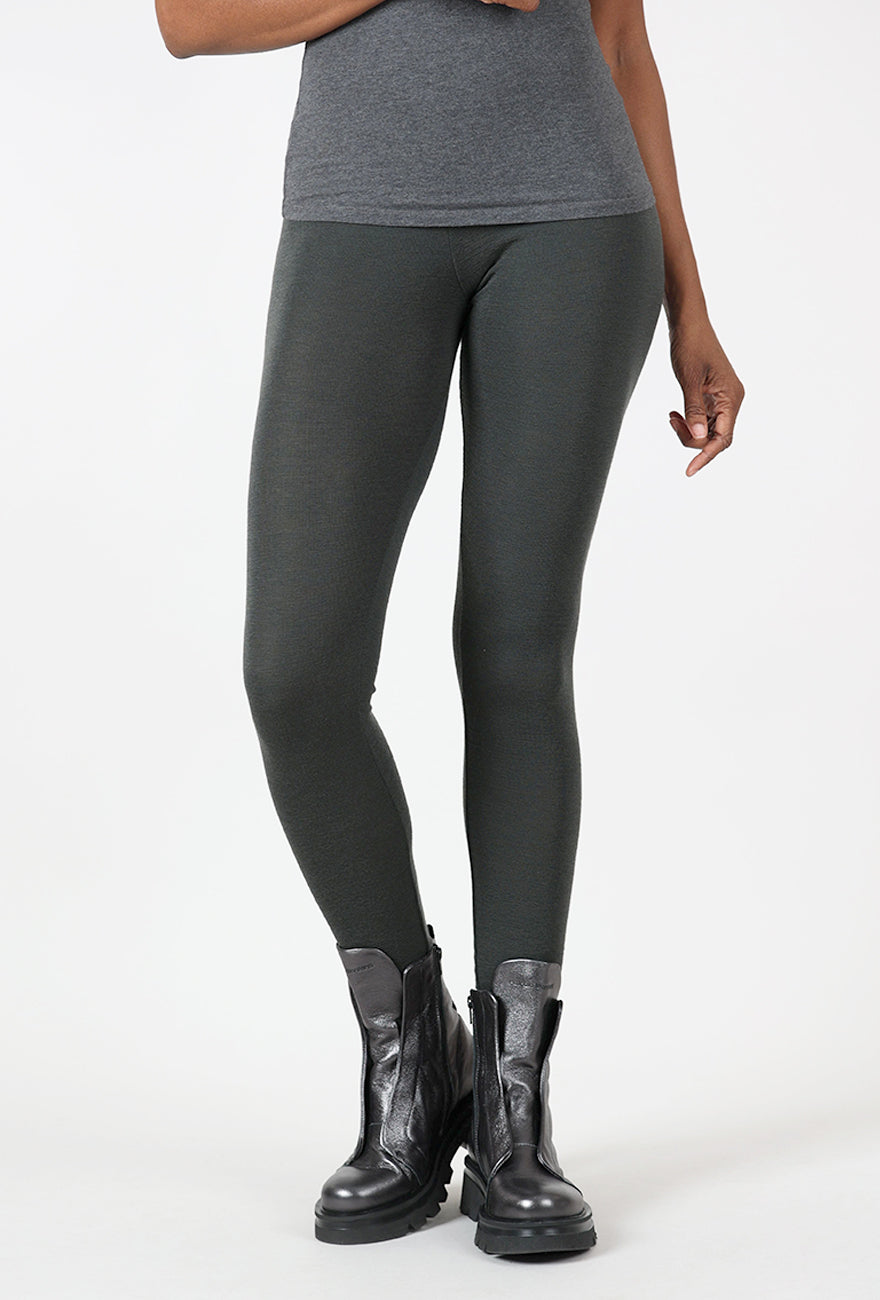 By Basics Merino Wool Leggings, Raven 