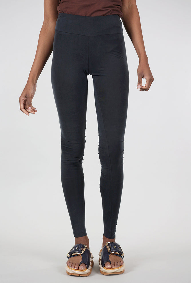 Studio B3 Camme Cupro Leggings, Velvet Denim 