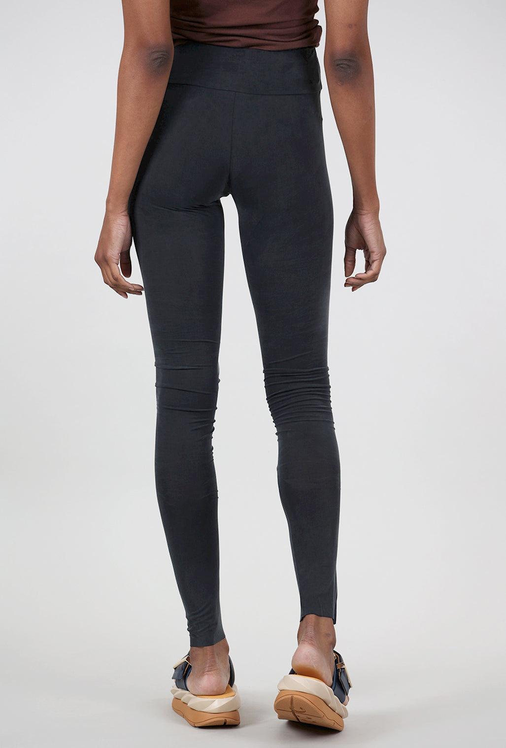 Studio B3 Camme Cupro Leggings, Velvet Denim 