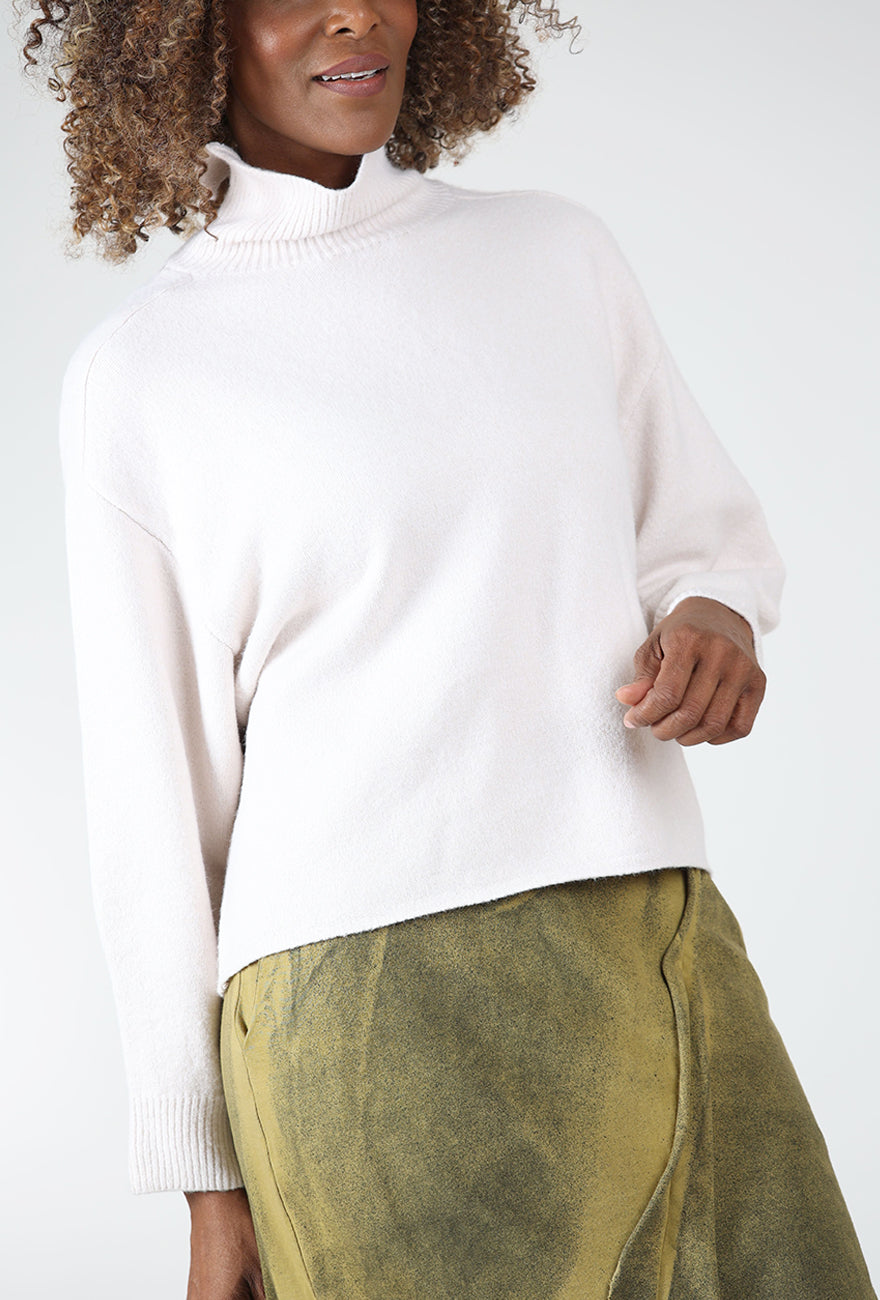 Kerisma Echo Turtleneck, White Lotus 