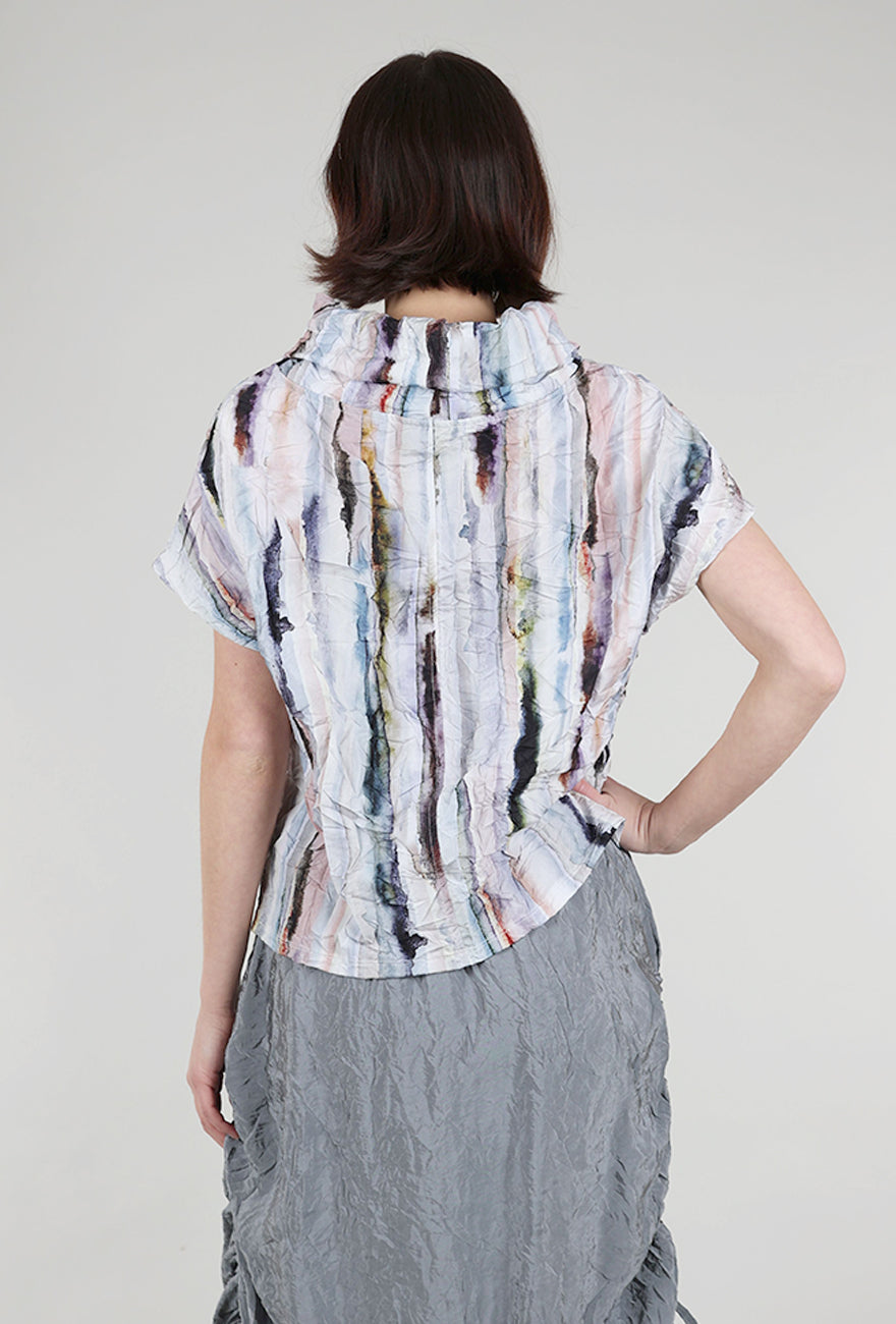 Kozan Crinkle Suki Top, Marble 