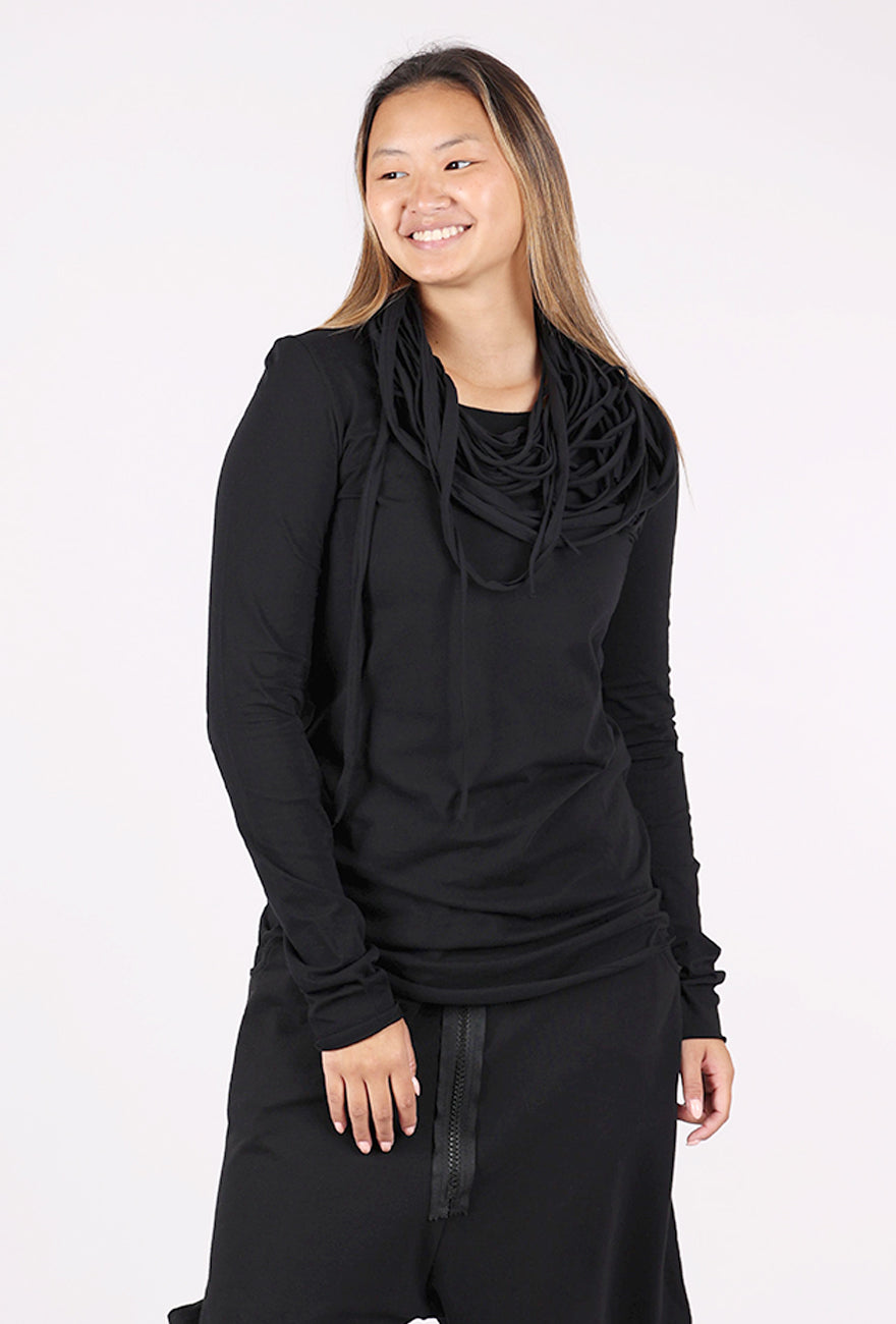 Studio B3 Slang Top, Black 