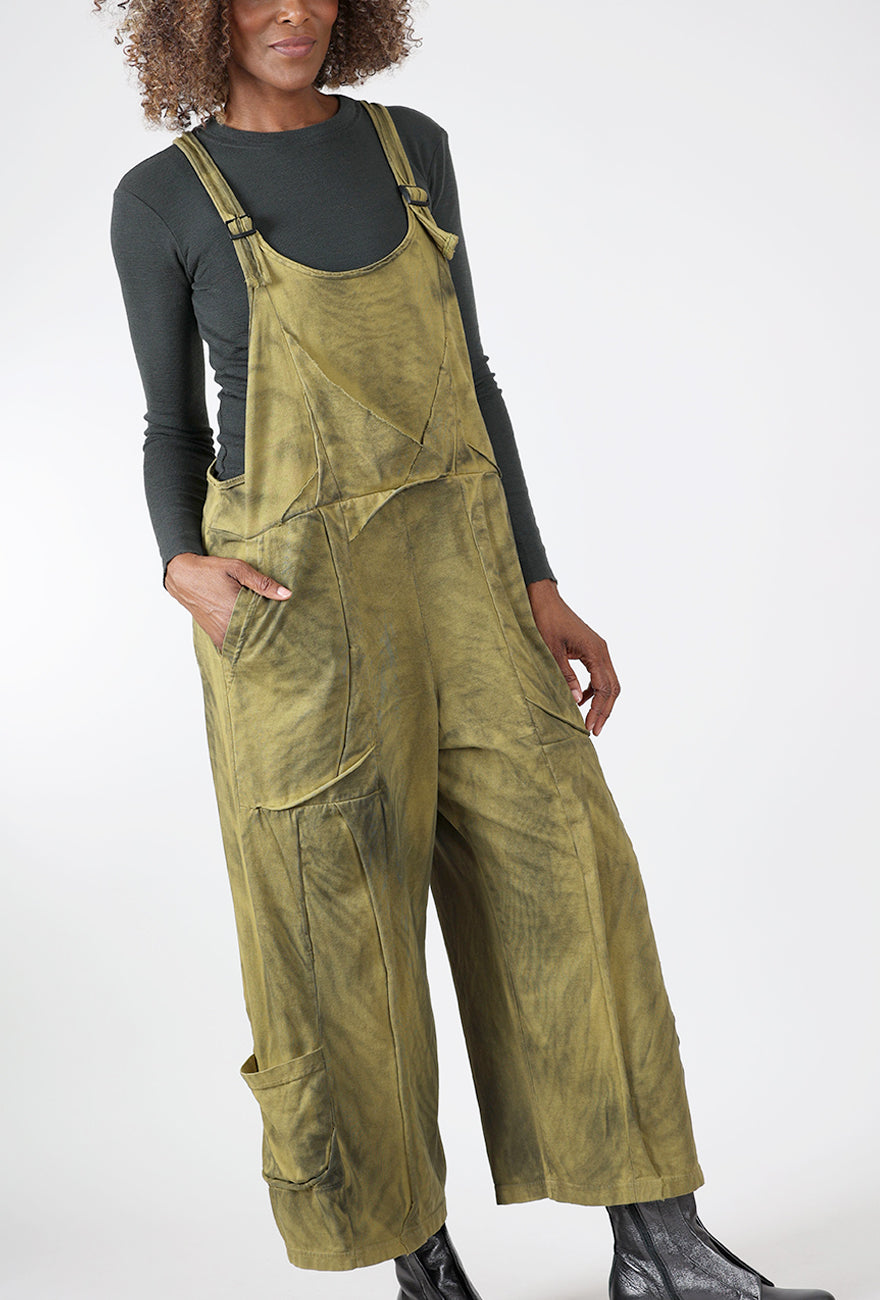 Cynthia Ashby Pices Overalls, Verdant 