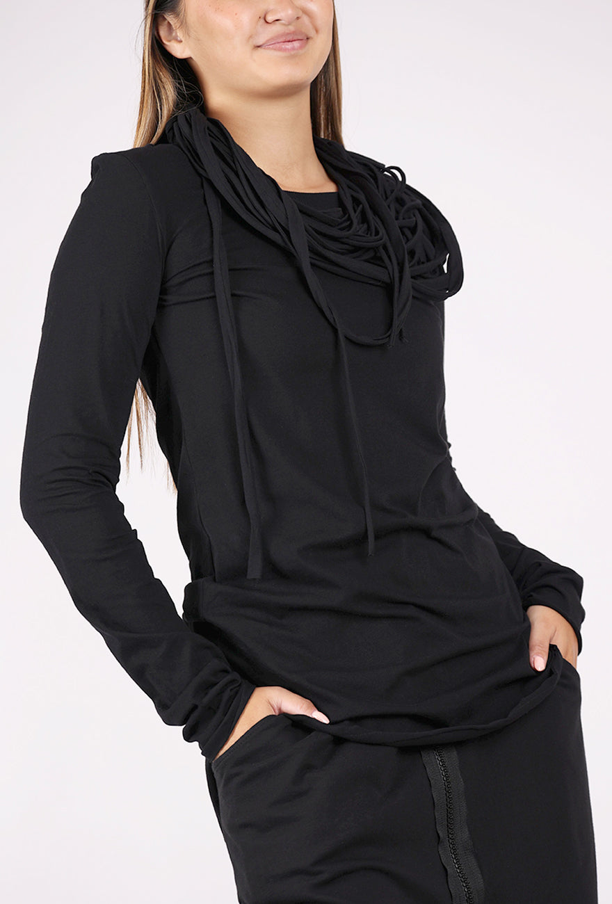 Studio B3 Slang Top, Black 