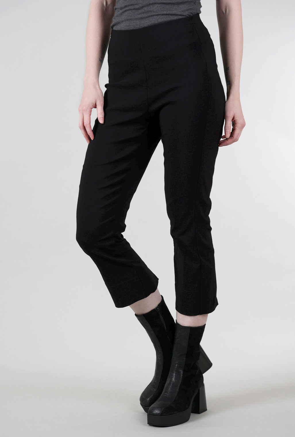 Porto Parson Crop Pant, Black 