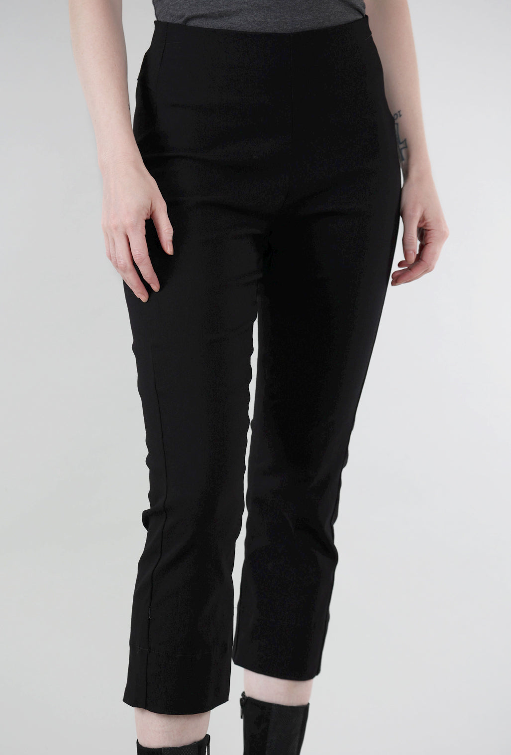 Porto Parson Crop Pant, Black 