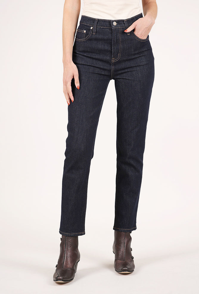 Pistola Bri Ankle High Rise Slim Straight, Nightfall 