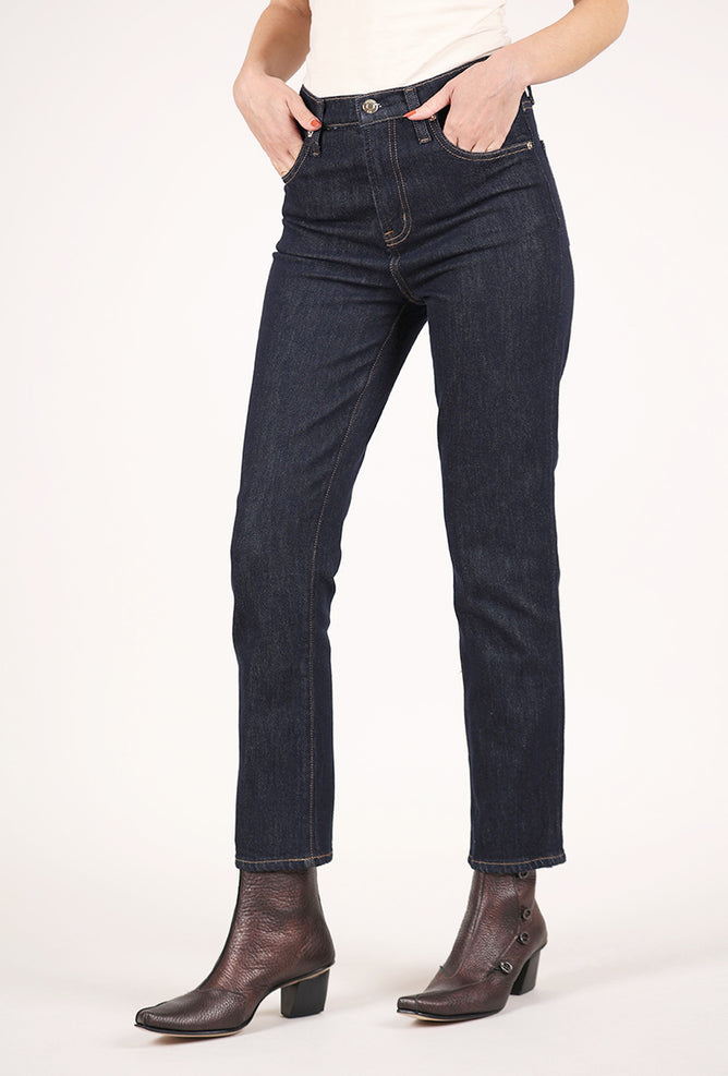 Pistola Bri Ankle High Rise Slim Straight, Nightfall 