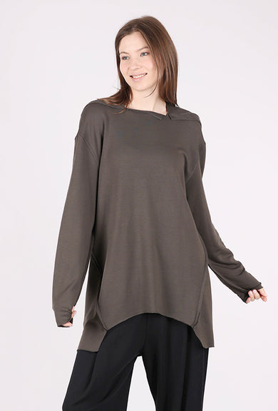 La Vaca Loca Roco Top, Dark Taupe 