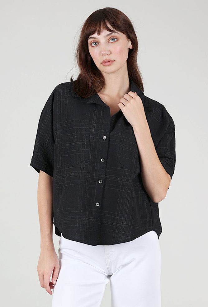 Inizio Urban Camp Shirt, Black/Silver 