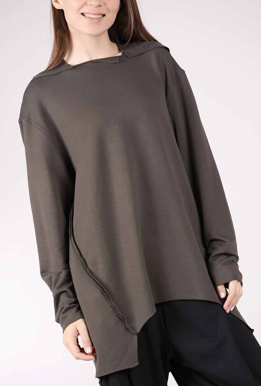 La Vaca Loca Roco Top, Dark Taupe 