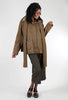 Rundholz Sheen Crop Collar Jacket, Bronze 