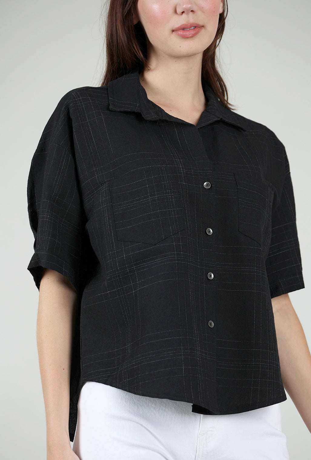 Inizio Urban Camp Shirt, Black/Silver 