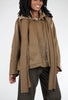 Rundholz Sheen Crop Collar Jacket, Bronze 