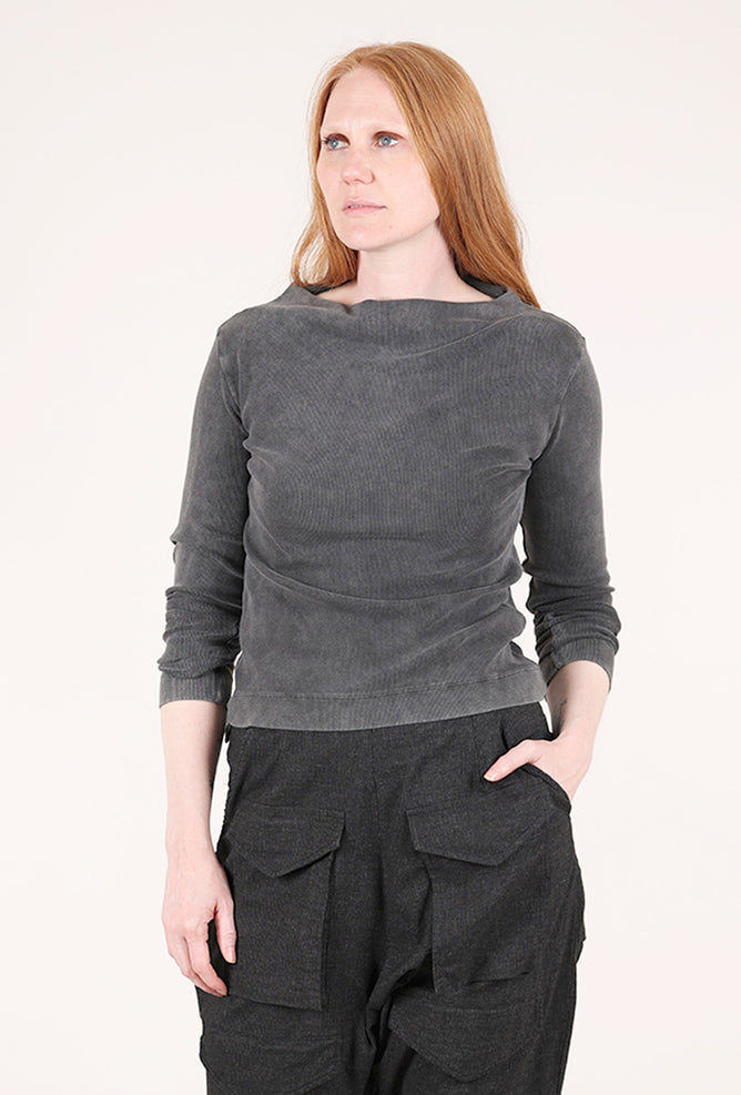 Lotus Eaters Betazi Top, Washed Black 