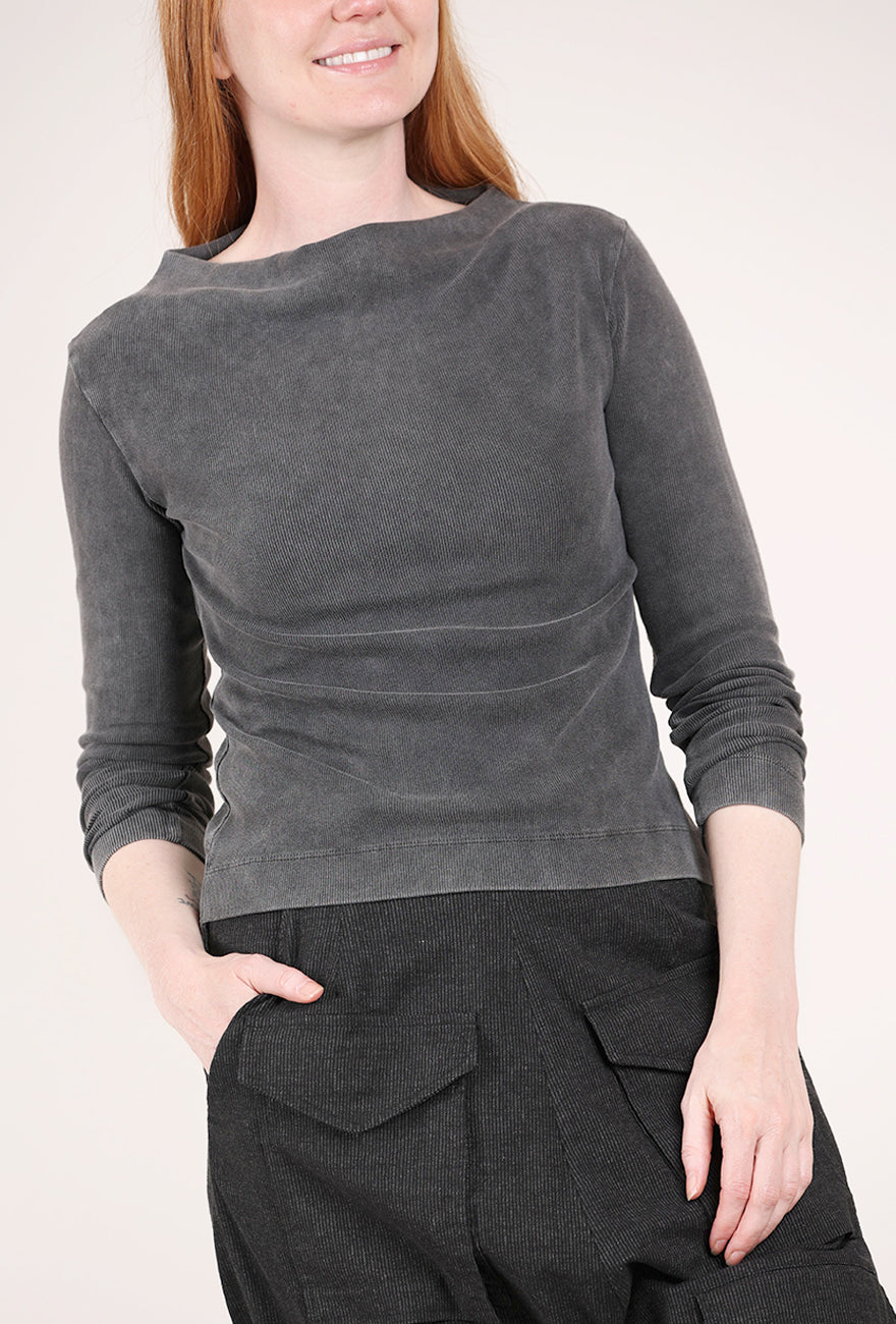Lotus Eaters Betazi Top, Washed Black 