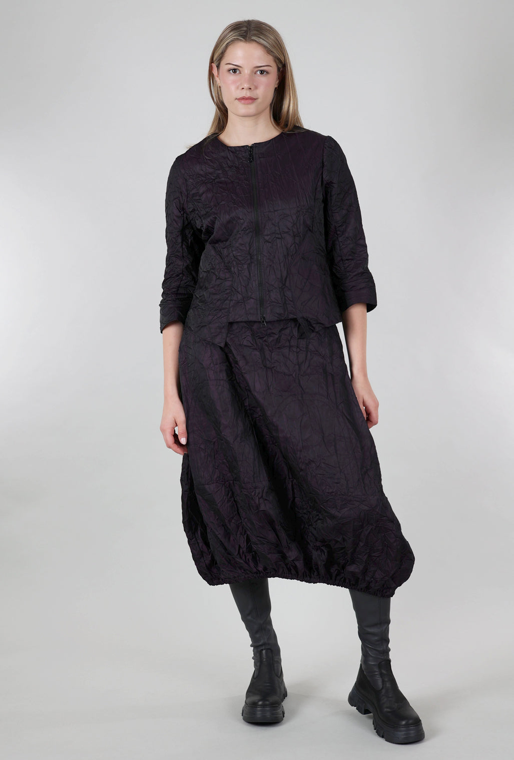 Kozan Adley Skirt, Eggplant 