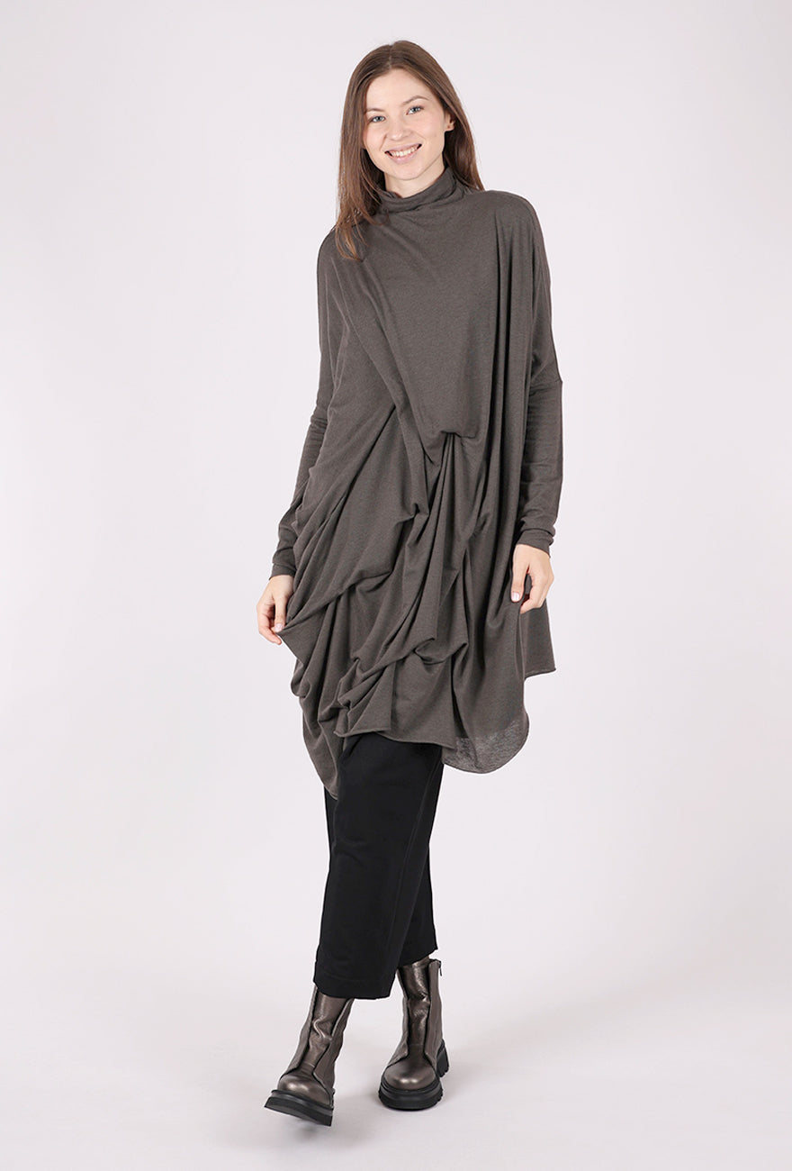 La Vaca Loca Lieve Tunic, Dark Taupe 