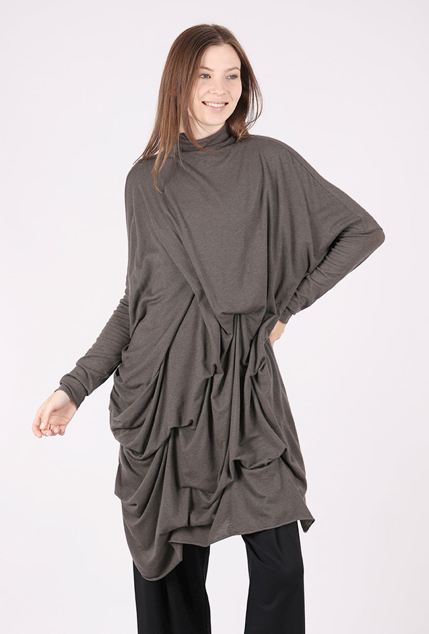 La Vaca Loca Lieve Tunic, Dark Taupe 