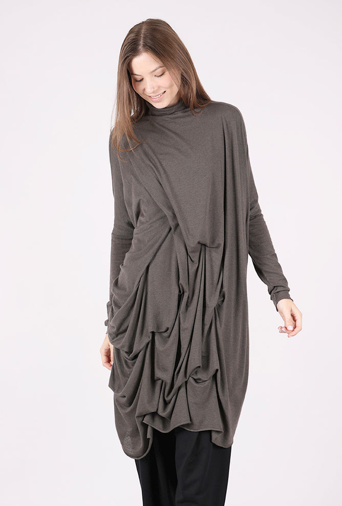 La Vaca Loca Lieve Tunic, Dark Taupe 