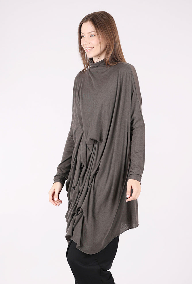 La Vaca Loca Lieve Tunic, Dark Taupe 