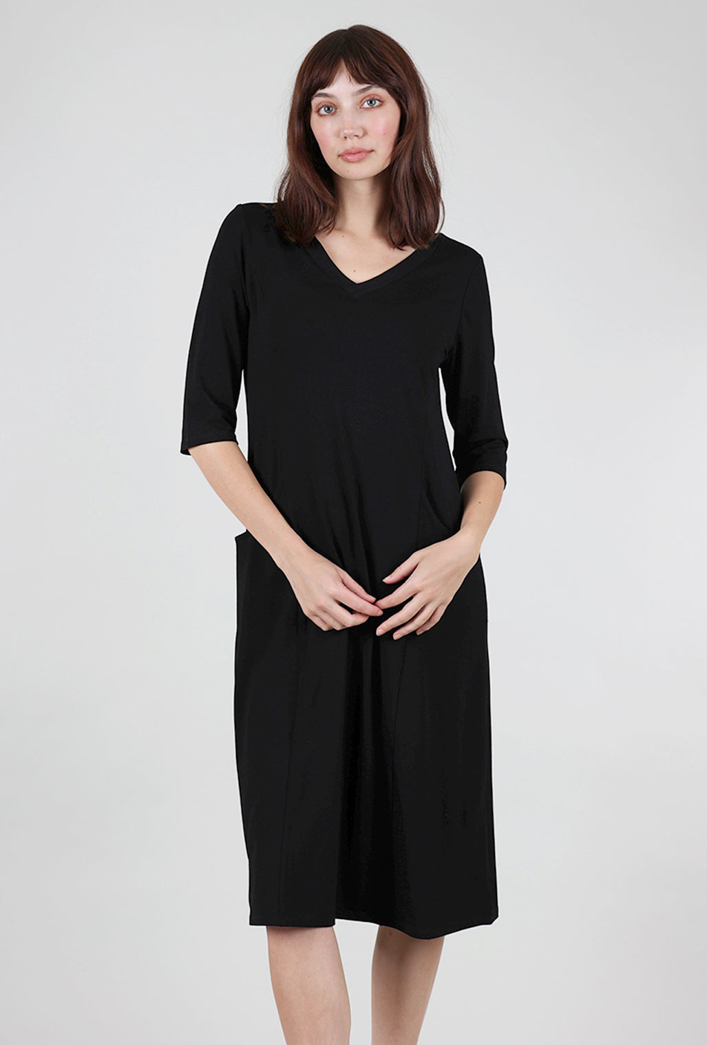 Habitat Core Travel Elbow Sleeve Dress, Black 