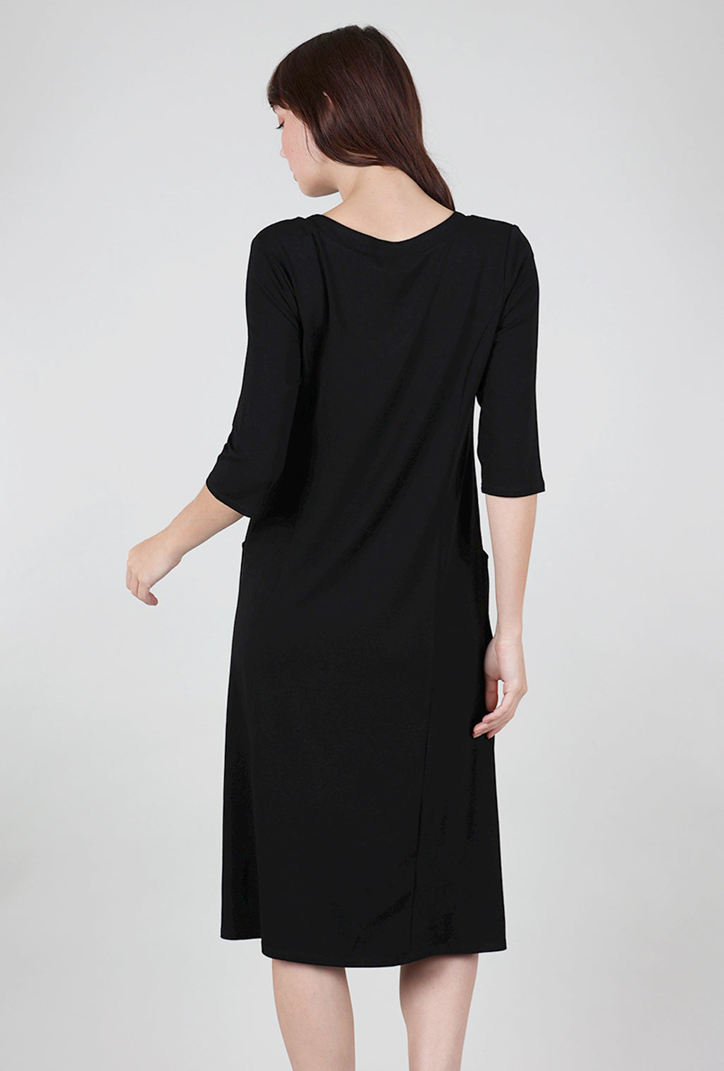 Habitat Core Travel Elbow Sleeve Dress, Black 