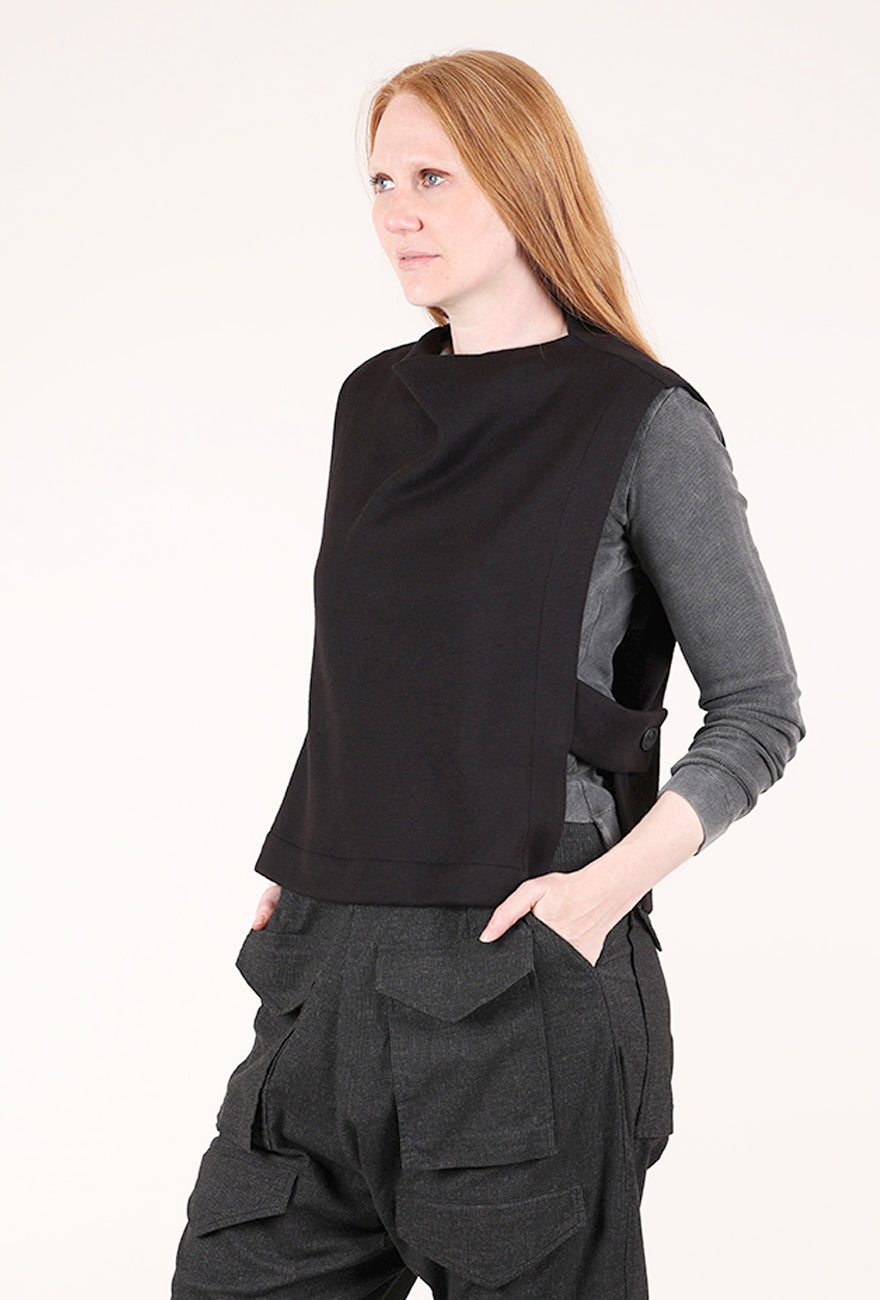 Lotus Eaters Vaseg Vest, Black 