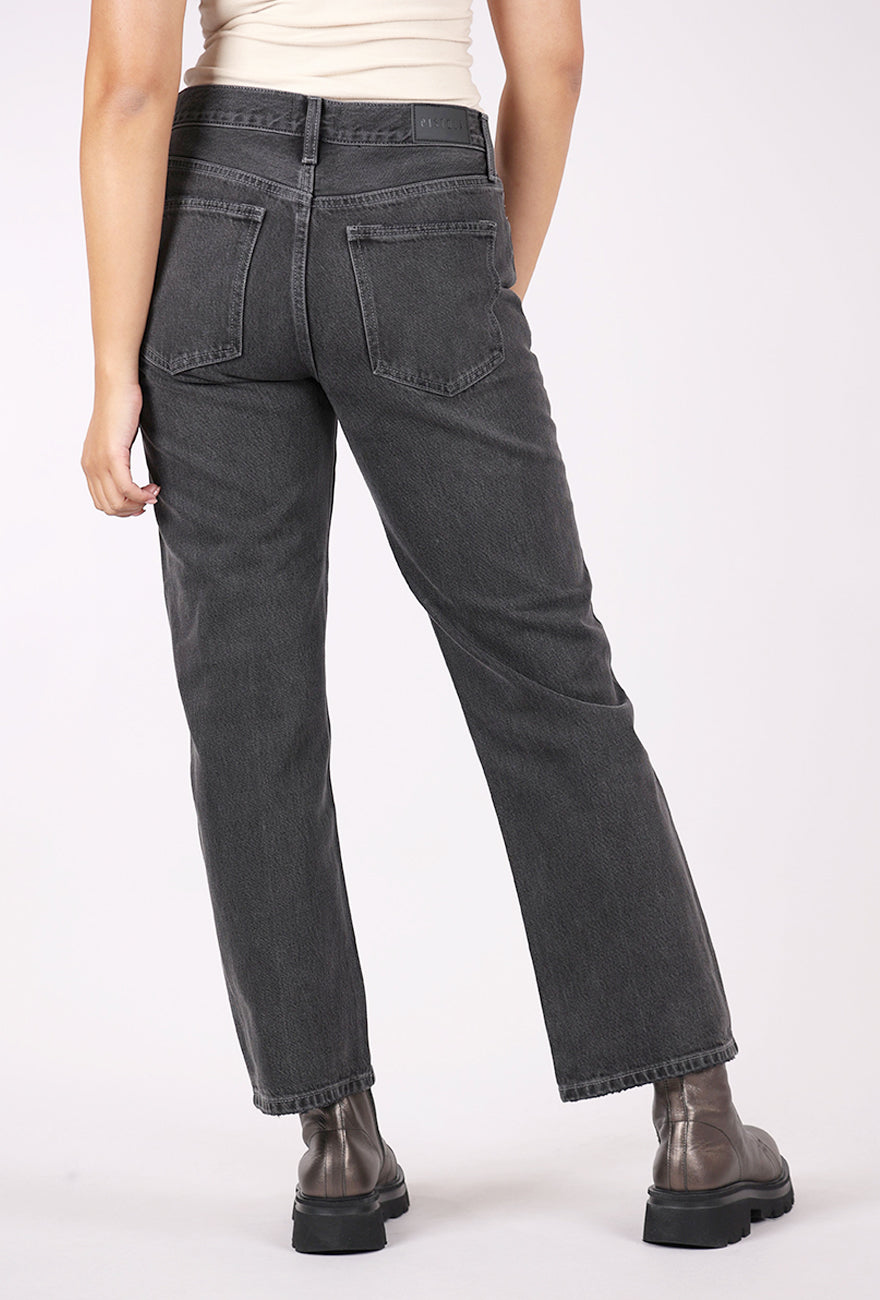 Pistola Lexi Mid Rise Bowed Straight, Mercury 