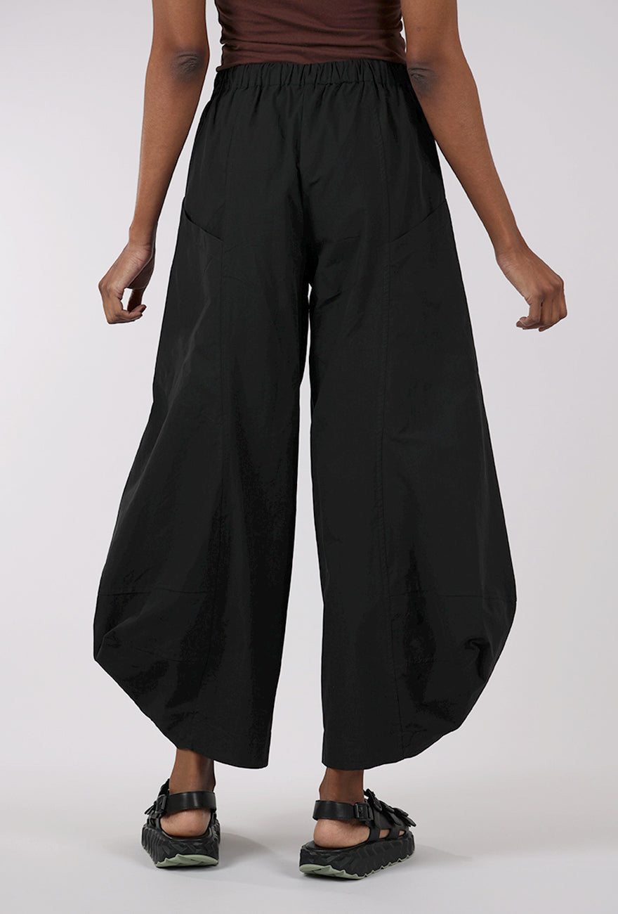 Alembika Poplin Lantern Pant, Black 