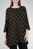 Cut Loose Diamond Knit Oversize Pullover, Brass 